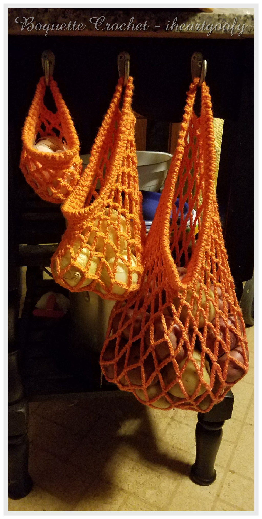 Heart Market Bag Crochet pattern by Addicted 2 The Hook