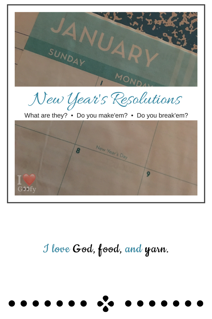 New Year's Resolutions - iheartgoofy 